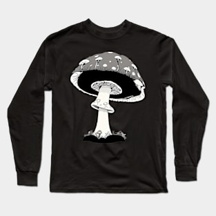 Recursive Mushroom with Mushrooms on It Long Sleeve T-Shirt